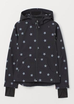 Куртка софтшелл h&m р. 40-42 /170 на флісі/демі/непромокаємий