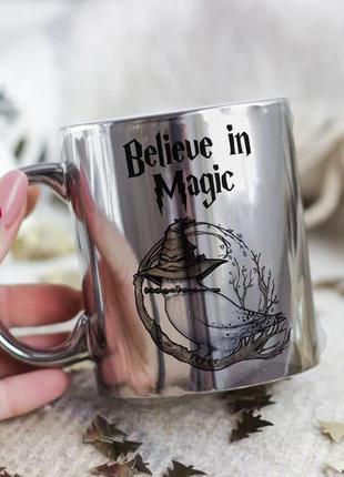 Дзеркальна чашка гаррі поттер