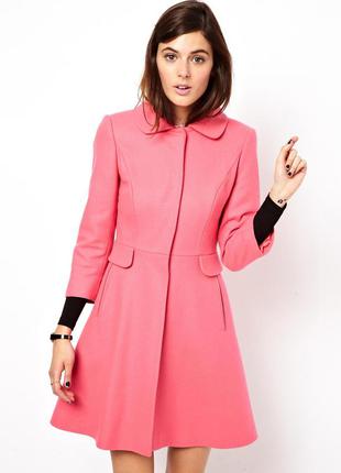 Asos пальто в стиле 60х асос розовое пальто