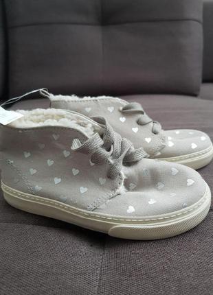 Ботинки на девочку gap