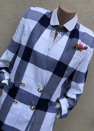 Вінтаж,блейзер в клітку,жакет,піджак,made in usa