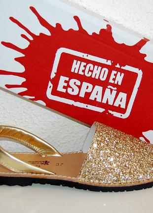 Женские кожаные босоножки, сандалии. испания, размеры.3 фото