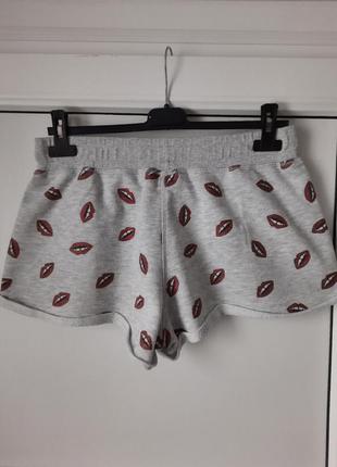 Женские шорты, "губы с блёстками ",с карманами. hunkemoller.6 фото