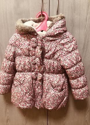 Зимня курточка на дівчинку1 фото