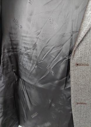 Versace пиджак жакет шерсть размер 562 фото