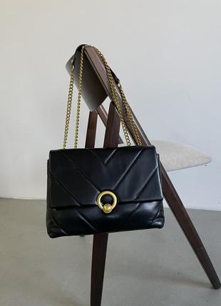 Чорна жіноча сумка, сумка жіноча