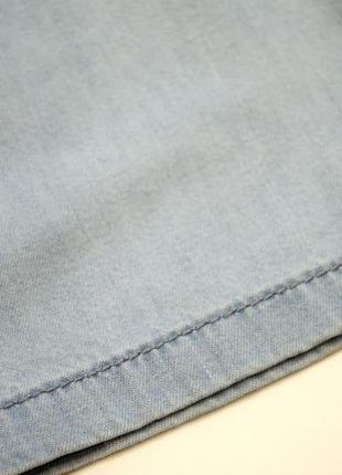 Юбка джинсовая голубая с карманами george 20487 фото