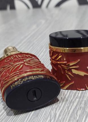 Винтажные духи opium yves saint laurent 7,5 ml vintage винтаж5 фото