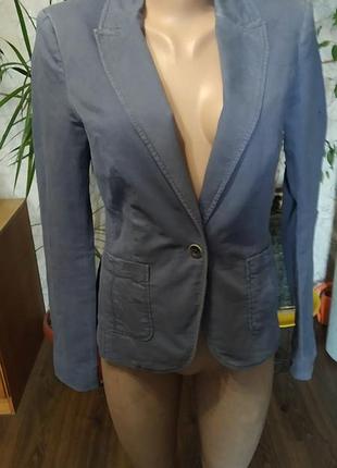 Пиджак esprit голубого цвета