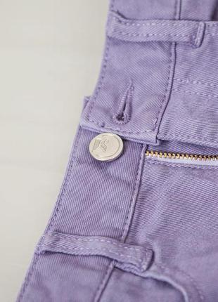 Юбка джинсовая трендовая сиреневая лиловая very peri3 фото