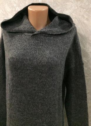 В'язане плаття з капюшоном 2