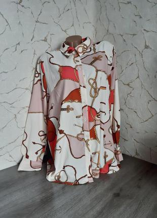 Сорочка  блуза айаори з принтом,50 р.