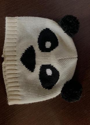 Шапка панда1 фото