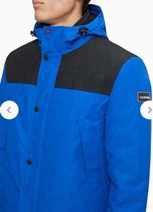 Пуховик, куртка 3-в-1 с капюшоном solid logo(зима, осень, весна)1 фото