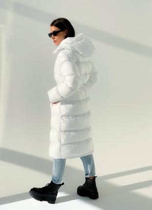Теплый мягкий🤗невесомый пуховик куртка пальто2 фото