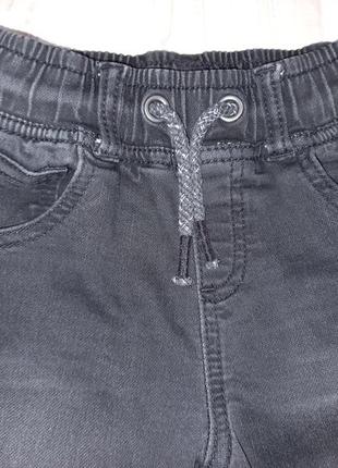 Джоггеры джинси на гумці3 фото