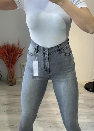 Джинсы с высокой посадкой topshop2 фото