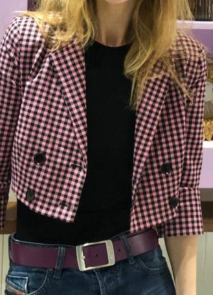 Укороченный жакет, пиджак bershka8 фото
