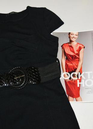 Трикотажное чёрное платье бренда jane norman2 фото
