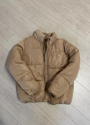 Куртка зимняя курточка пуховые укороченный пуховик демисезонная1 фото