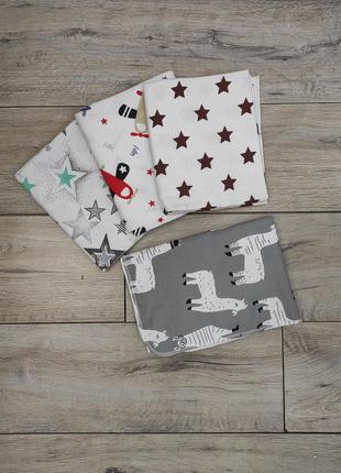 Набор пеленок байковые и непромокаемая фланель байкові пелюшки для малюків