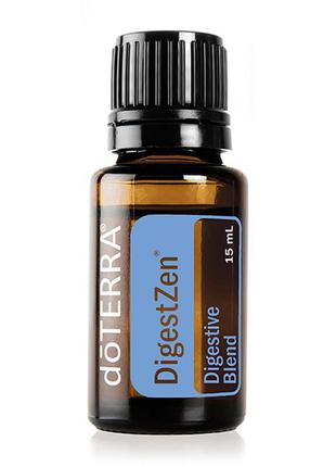 Эфирное масло  для пищеварения doterra / digestzen digestive blend, 15 мл1 фото