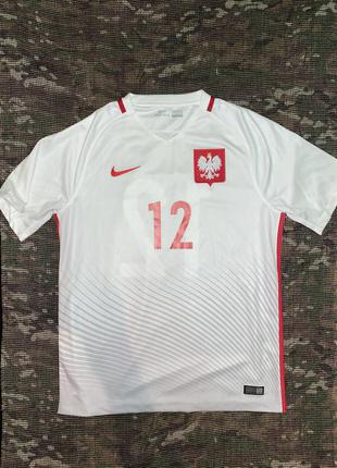 Футболка nike polska team, оригинал, размер м