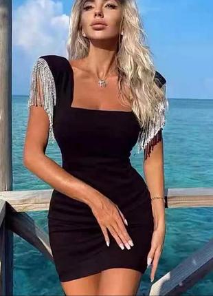 Шикарное бандажное утягивающее платье,люкс качество,размер с.