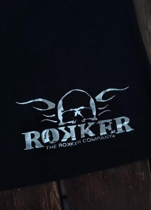 Женская байкерская футболка rokker original warson king kerosin metal mulisha8 фото