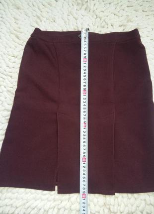 Модная юбка со шлицами на бедра 90-92 см3 фото