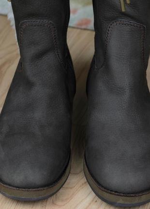 Зимові ❄️ шкіряні нубук чоботи gaastra nevada 40р. 26 см.6 фото