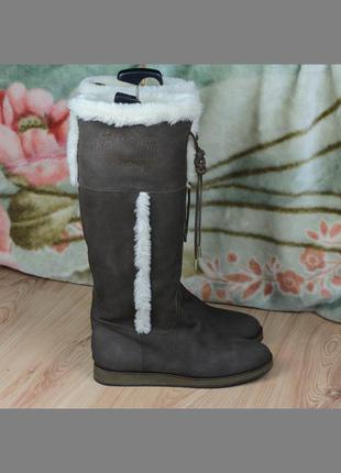 Зимові ❄️ шкіряні нубук чоботи gaastra nevada 40р. 26 см.