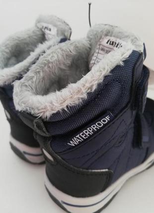 Зимние ботинки сапожки зимові чобітки 21 р 13,5 см4 фото