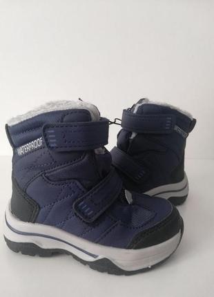 Зимние ботинки сапожки зимові чобітки 21 р 13,5 см2 фото