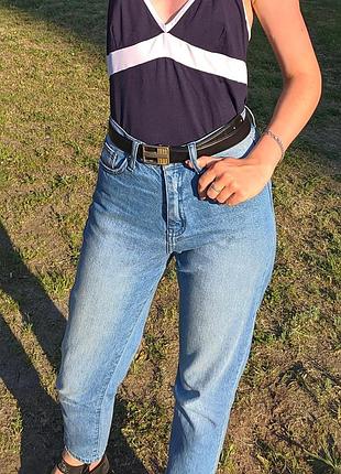Джинси з високою посадкою👖hacker woman