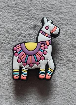 Украшение для крокс джибитс jibbitz для crocs набор лама и верблюд