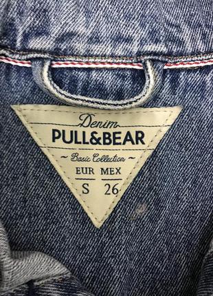 Джинсовая куртка pull&bear2 фото