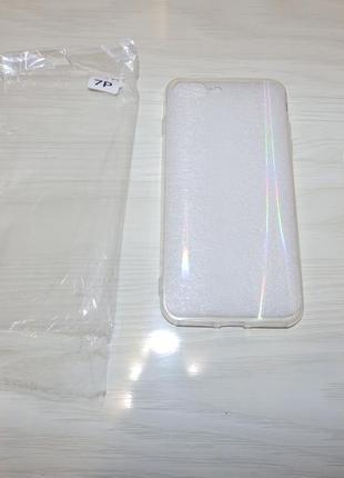 Силикон 3d gradient case apple iphone 7 plus / 8 plus с голографическим эффектом 5