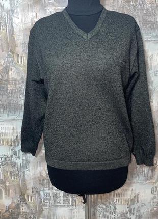 Versace вовняний светр, пуловер кофта р. м