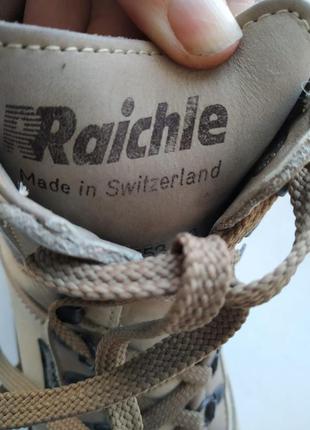 Raichle трекові шкіряні міцні черевики ботинки швейцарія4 фото