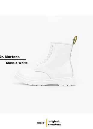 Оригинальные ботинки dr. martens 1460 mono white smooth