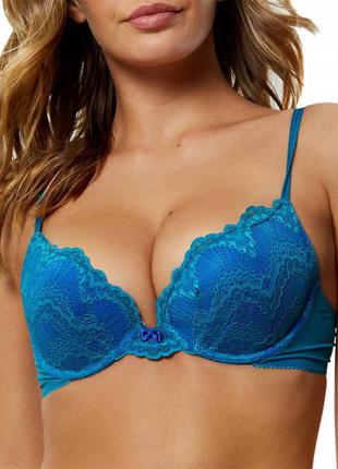 75e / 34dd сексуальный  кружевной бюстгальтер пуш ап knickerbox