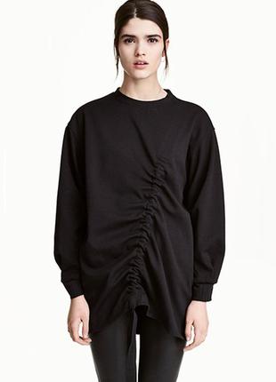 Оригинальный свитшот с кулиской от бренда h&m 0516508001 разм. 32