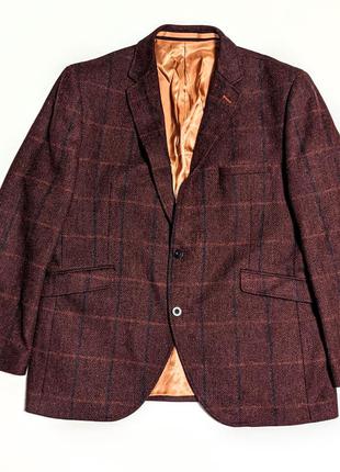 Brook taverner твидовый пиджак английского премиум бренда