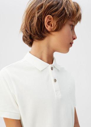 Футболка поло хлопчик mango