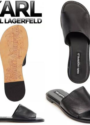 Жіночі сандалі gloria на плоскій підошві від karl lagerfeld paris
