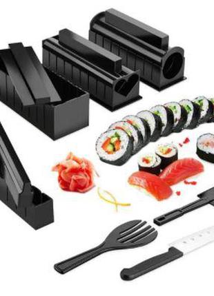 Набор для приготовления суши и роллов мидори 11 предметов3 фото