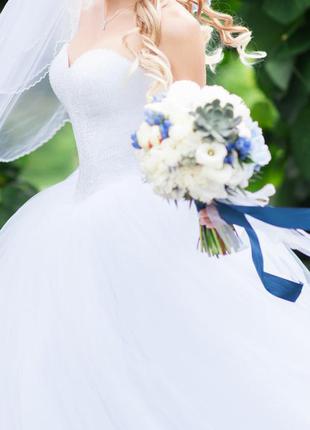 Пышное свадебное платье2 фото