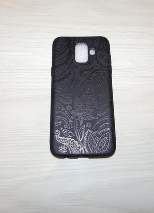 Чохол для samsung galaxy a6 2018 візерунки дизайнерські чохли