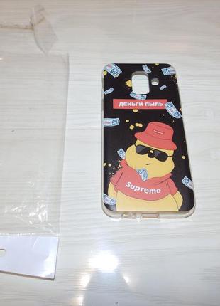 Чохол samsung galaxy j6 2018 print supreme гроші пил